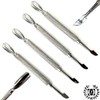 4 pcs Stainless Steel Nail Art Manicure Cuticle Spoon Pusher