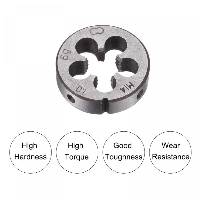 sourcing map Die Stock Handle Wrench Set, M14 x 1
