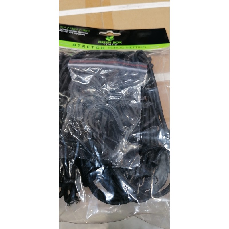 gardeners corner Hydroponics Elasticated STRETCHY Grow Tent Scrog Net Netting