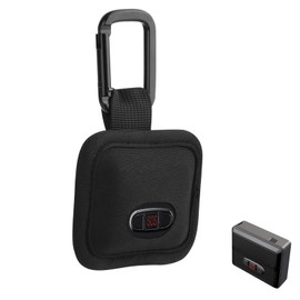 Xxerciz Case Compatible with Tracki GPS Tracker, Protective Case Cover with Carabiner Portable Lightweight Anti-Scratch Shockproof Belt Case Keychain Holder