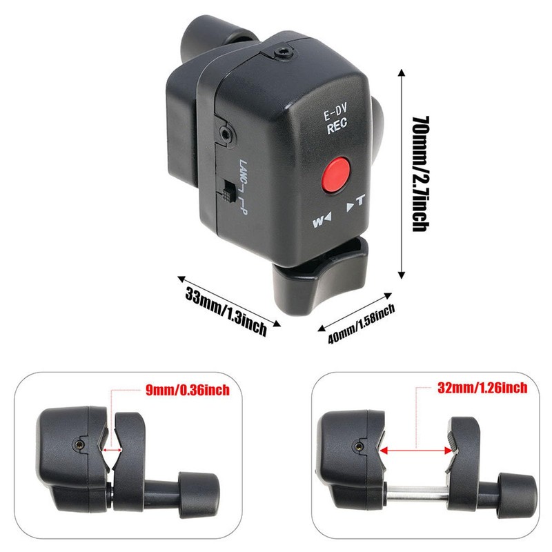 Lanc Zoom Controller, Video Recording and Zoom Remote Control with