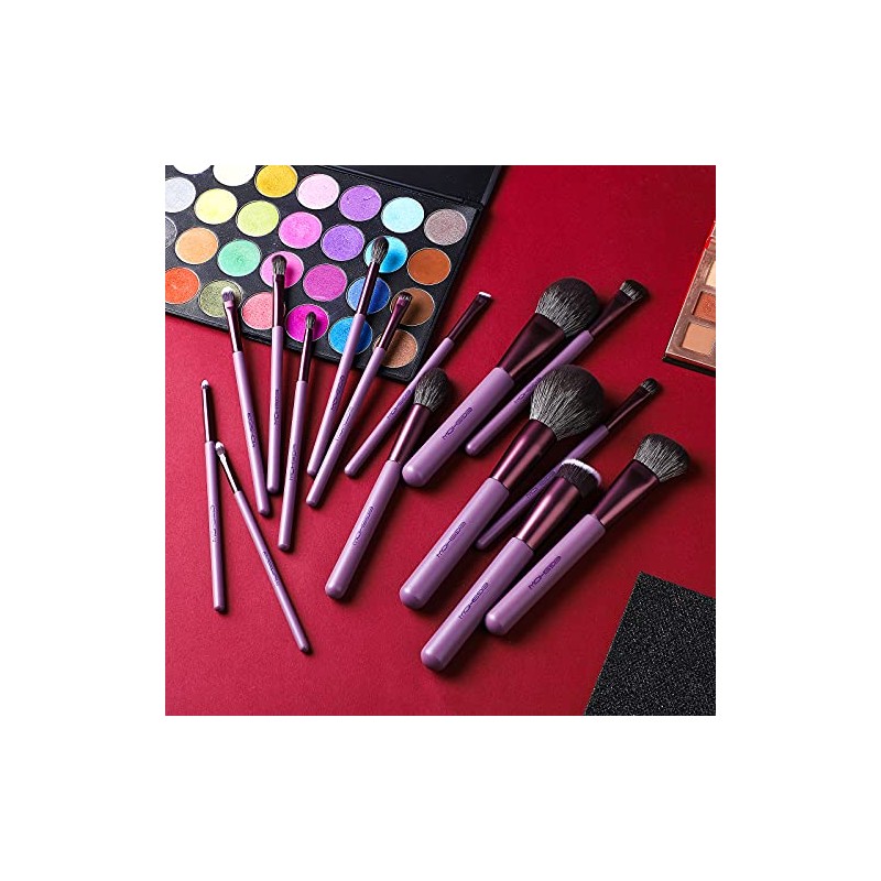 EIGSHOW - Juego de brochas de maquillaje profesional, kit de