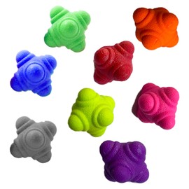 S-NET SN-416-RB Asian Championship Winner Professional Reaction Ball Reflex Training Abnormal Bounce Bounce Ball TPR 5.5cm All Colors