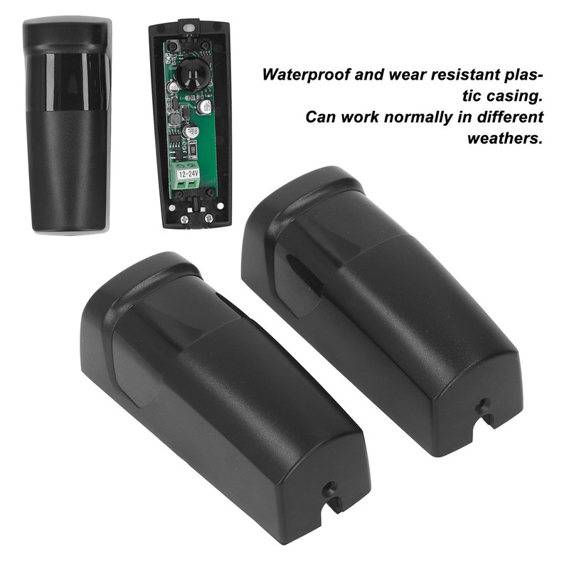 Motion Sensor Alarm Waterproof Wireless Infrared Detector 24V for Garage