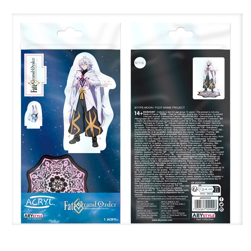 ABYstyle - Fate/Grand Order Acryl® Merlin & Crazy