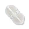 DL-pro Fluff Strainer Oval Top Suitable for Electrolux AEG Zanussi
