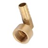 90 Degree Elbow Brass Barb Fitting Female Thread Brass Elbow