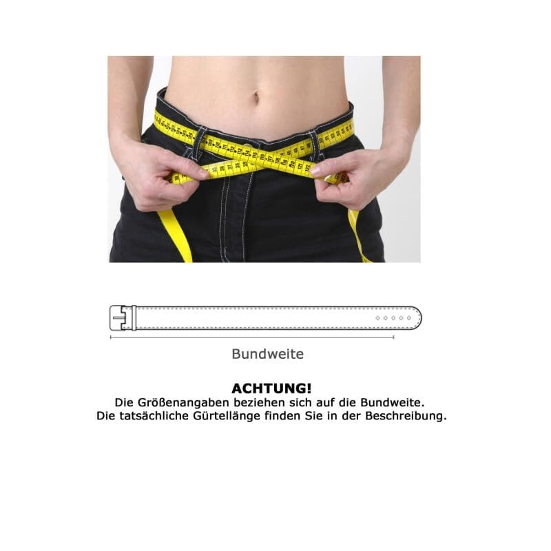 INVIDA Men's Money Belt with Secret Compartment Made in Germany,