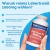 Pure Cod Liver Oil 1000mg | Supports Heart, Brain, Vision