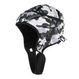 Football Goalkeeper Helmet Anticollision Adjustable EVA Riding Headwear for Roller Skating Soccer Sports Supplies