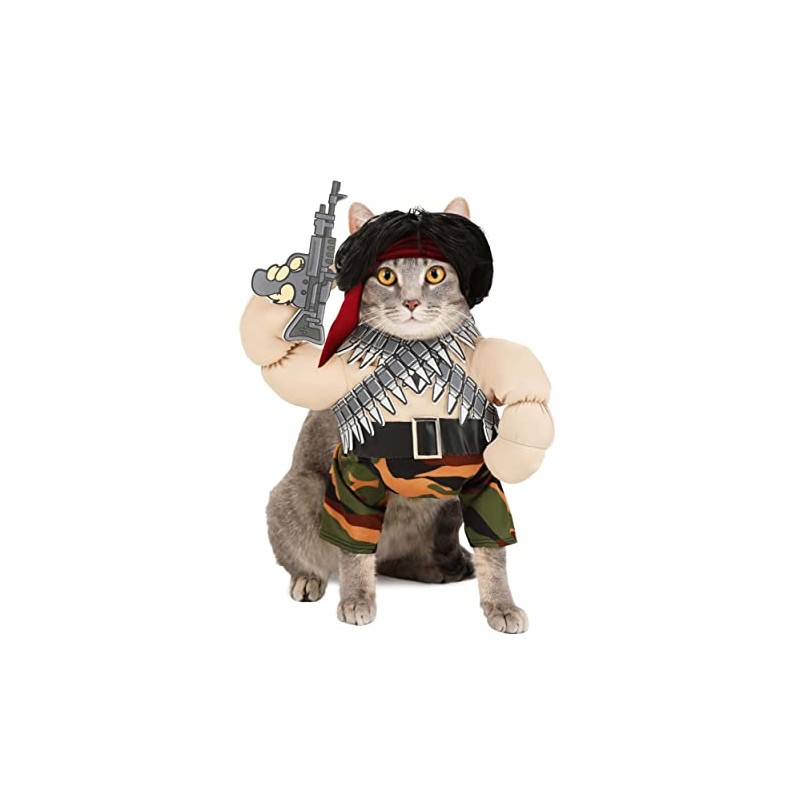 Action Hero Pet Costume Medium
