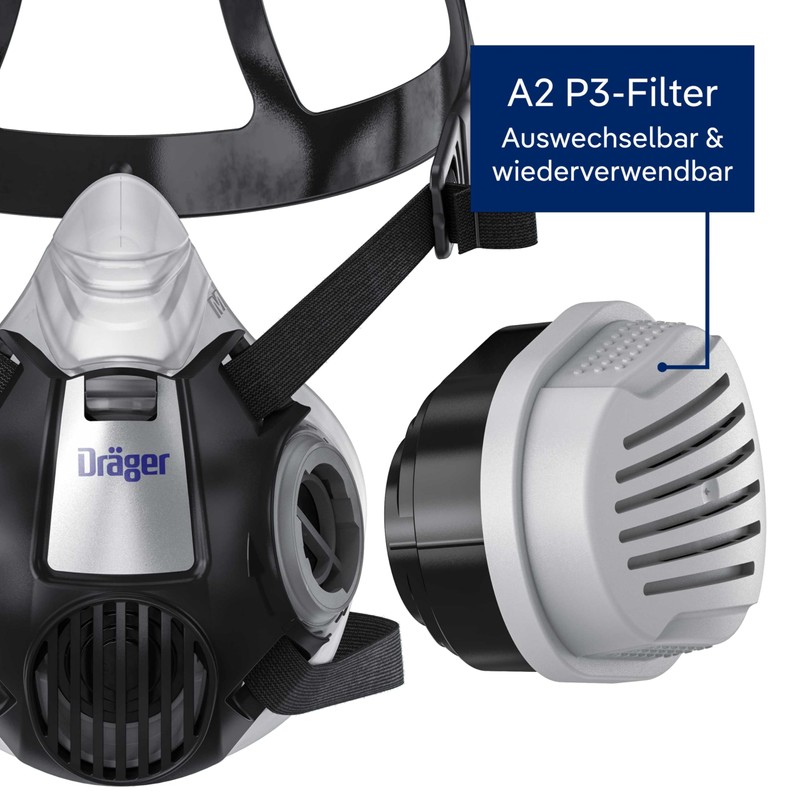 Dräger Half Mask Set Painter & Varnisher