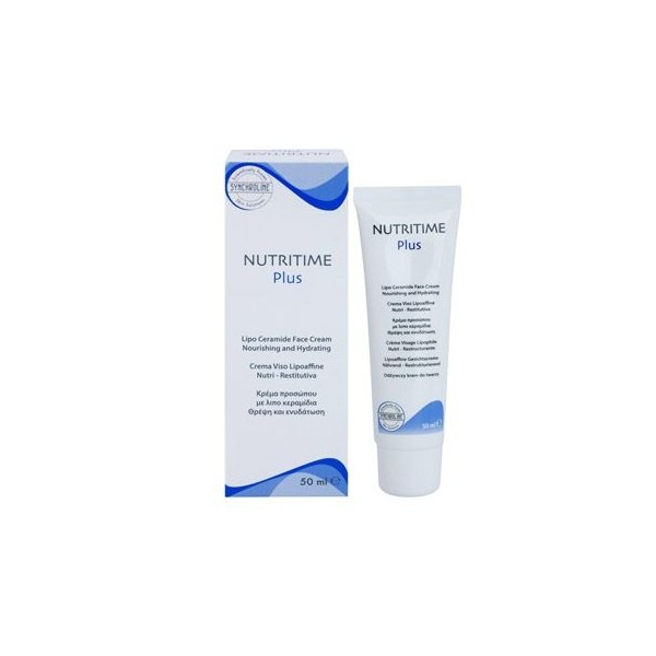 Synchroline Nutritime Plus Face Cream 50ml Moisturizing Cream for Dry Skin