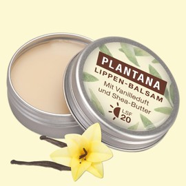 Lip Balm 5g with SPF 20 of rich shea butter with vitamin E, xylitol and vanilla scent keeps lips from drying out, giving shine and moisture