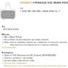 4 Pairs Mountain Bike Brake Pads for AVID Elixir and