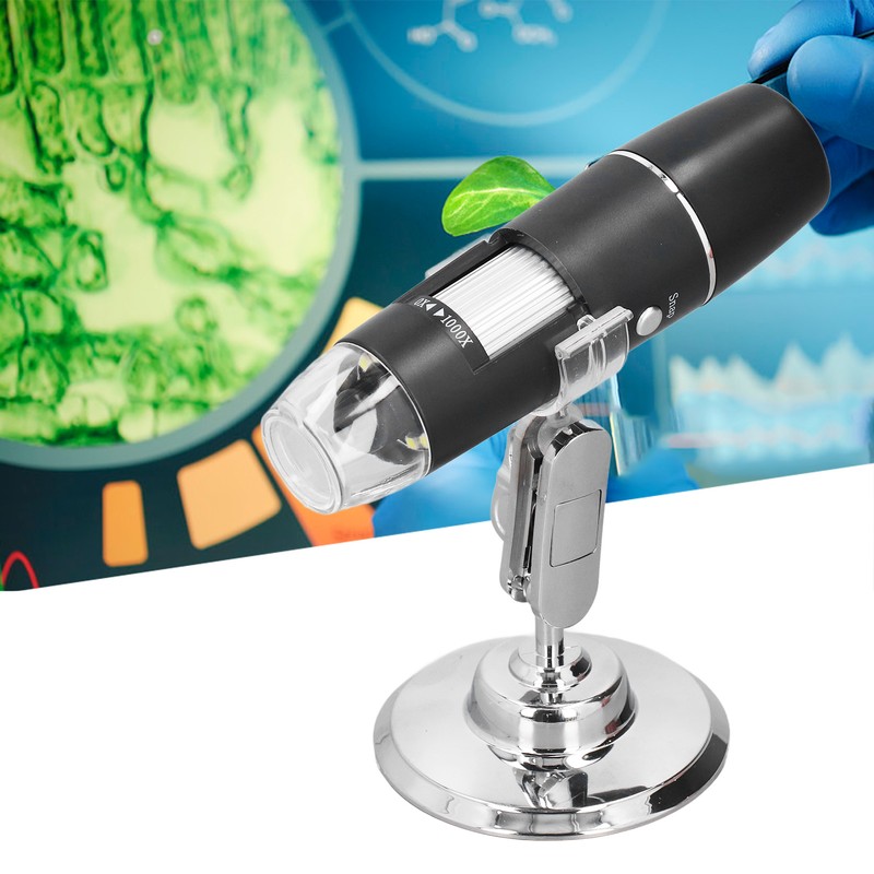 Digital Microscope 0X‑1000X Magnification Handheld WiFi Computer Compatible Portable Tool