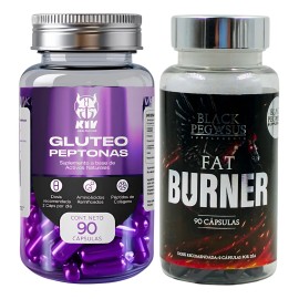 Suplemento Quemador De Grasa Corporal + Glúteo Peptonas Kiv