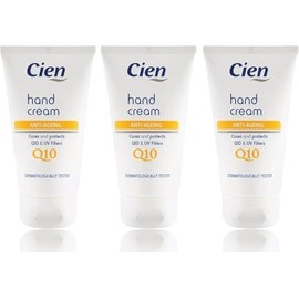 Ark Future 3x Lidl - Cien | Anti Aging Hand Cream with Q10 & UV Filters | 75 mL Each