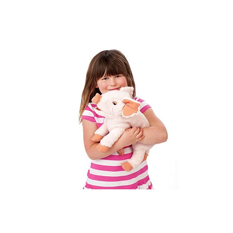 Folkmanis Piglet Hand Puppet, Pink, 1 EA