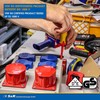 S&R Isolated Screwdrivers Electricians Set VDE-Tested (German Electrical Engineering Association),