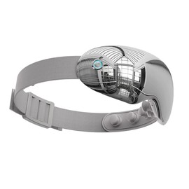 BOKOR Eye Massager with Heat - FSA/HSA Approved Eye Massager, Accupressure Massage with Vibration, Heated Eye Mask for Migraines, Dark Circles, Eye Strain, Dry Eyes & Improve Sleep - Birthday Gift