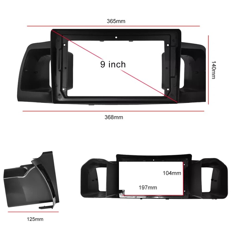 Unbranded For Toyota Corolla 2003-2008 Android 13 Car Stereo Radio
