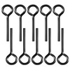 WOODGUILIN 5/32” Standard Hex Dogging Key with Full Loop, Key-Ring
