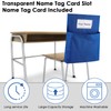 TOCCOOL Classroom Chair Back Storage Bag, Large Capacity Oxford Cloth