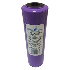 Home Master CFF25-10 Jr F2 Replacement Water Filter, Activated Alumina/GAC Fluoride Filter, Purple, Pack of 4