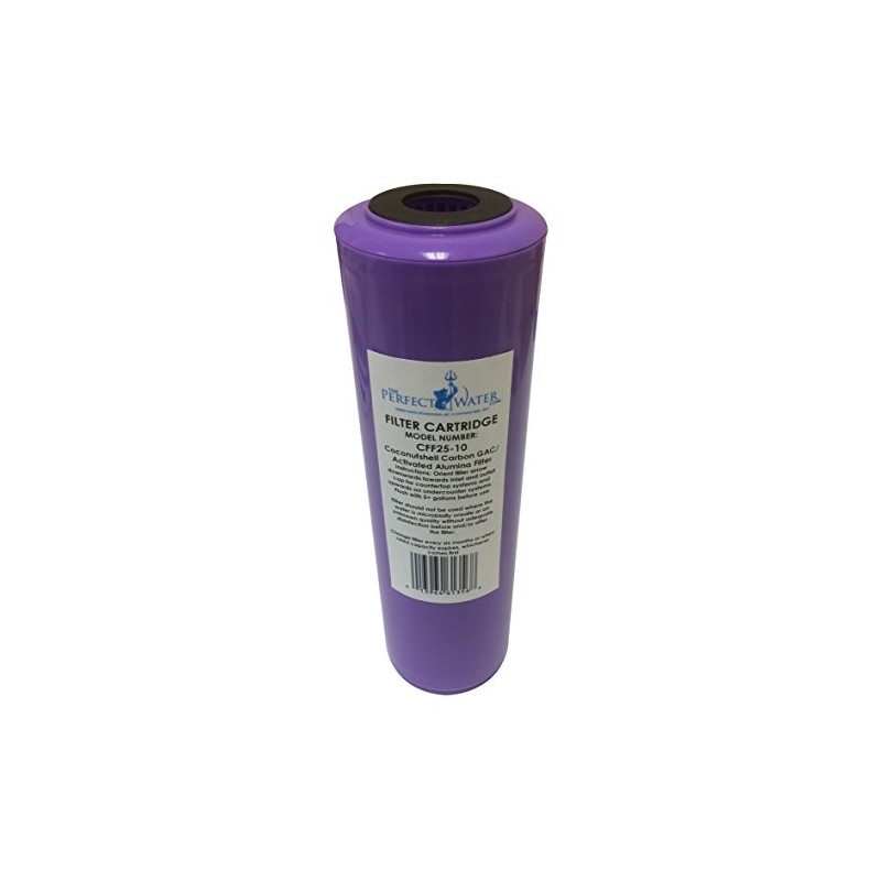 Home Master CFF25-10 Jr F2 Replacement Water Filter, Activated Alumina/GAC