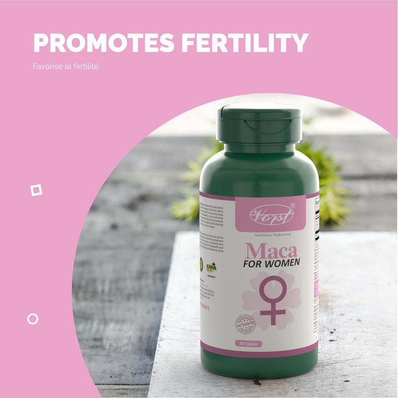 VORST Maca for Women 3 X 90 Vegan Tablets |