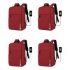 Bluelander 4 Mochilas Antirrobo Laptop Impermeable Con Puerto