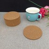 Pack of 12 cork coasters (9 x 0.4 cm) and