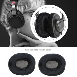 The Lord of the Tools 1 Pair of Ear Pads Replacement Compatible with SONY MDR-7506 MDR-V6 MDR-CD900ST Velour Ear Cushion Replacement Earphones Pads Earphones Accessories Black