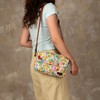 Tourbn Tourbon Waterproof Canvas Bicycle Pannier Bag Handlebar Bag Floral