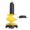 Fockety Ice Auger, 8 Inch Diameter Nylon Ice Fishing Auger,