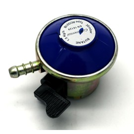 21mm BUTANE GAS REGULATOR FOR 21mm CALOR & FLOGAS CYLINDERS 30mbar