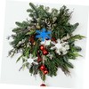 Abaodam Christmas Decor Felt Snowflake Ornaments Xmas Tree Decorations 30pcs