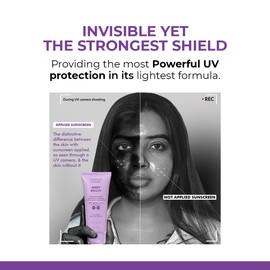 Conscious Chemist Hybrid Lightweight Gel Sunscreen SPF 50 PA ++++ with Niacinamide, Black Berry Extract | Non-Greasy, No White-Cast | All Skin Types, Cruelty Free | 50 ml