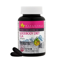 MapleTree 메이플트리 굿바디 다이어트 CLA (112캡슐 8주분) Mapletree Good Body Diet CLA (112 Capsules, 8-Week Supply)