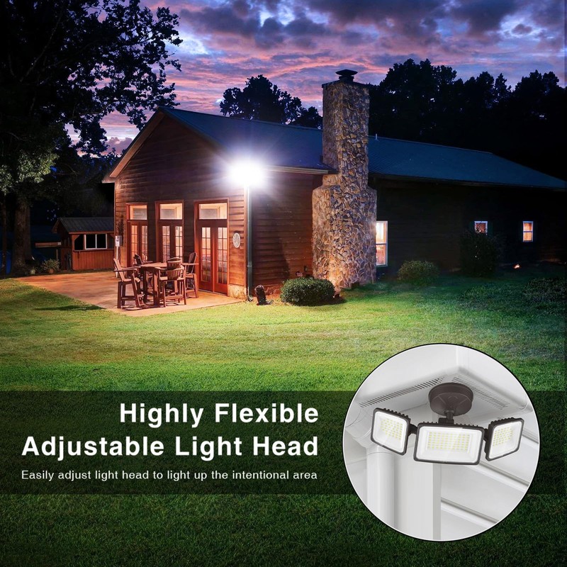 Onforu 130W Flood Lights Outdoor, 13000LM Brightness LED Light Outside,