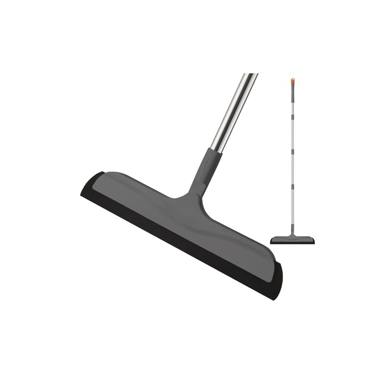 Mitclear Shower Squeegee with Long Handle (126 cm), Squeegee Base,
