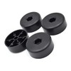 Design61 Set of 4 Plastic Furniture Gliders Furniture Feet Sofa