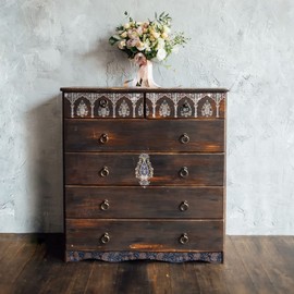 Redesign With Prima Decor Transfers Elegant Accents 24 x 35 Inch Wall Decals DIY Wallpaper Wall Stickers Murals Decor for Kitchen Living Room Bedroom Bathroom Nightstands Table Décor