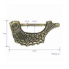 HMF Antique Chinese Decorative Padlock | Fish | 6 x