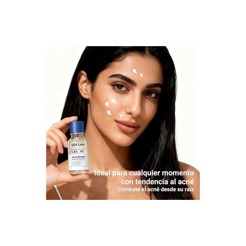 Dr. Leo loción secante para acné plus (20mL)