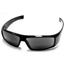 The Unisex Wrap Around Terminator Sun Reader Reading Sunglasses for Men and Women +3.00 Black