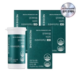 High-Concentration Biotin Probiotics 10 Billion Lactic Acid Bacteria 30 Capsules x 3 Packs (3-Month Supply) / 고함량 비오틴 프로바이오틱스 100억 유산균 30캡슐 x 3개 (3개월분)