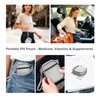 Travel Pill Case for Purse with Weekly Pill Organizer 3