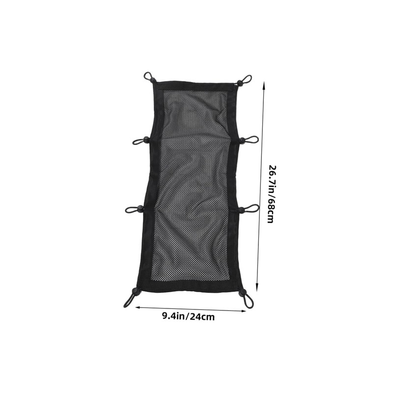 KONTONTY Desk Cable Management Cord Organizer Mesh Storage Holder Wire